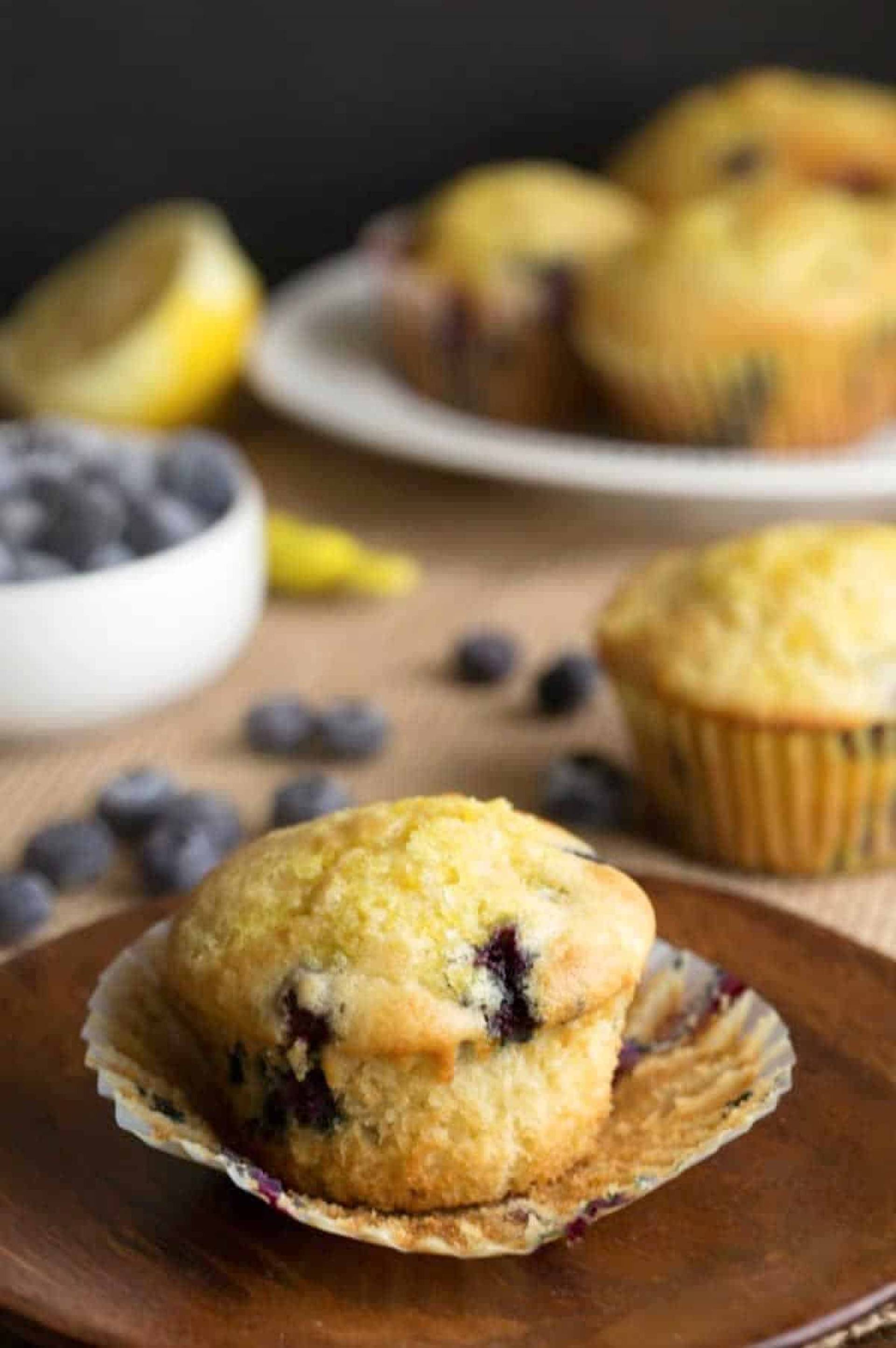 Blueberry Ricotta Muffins