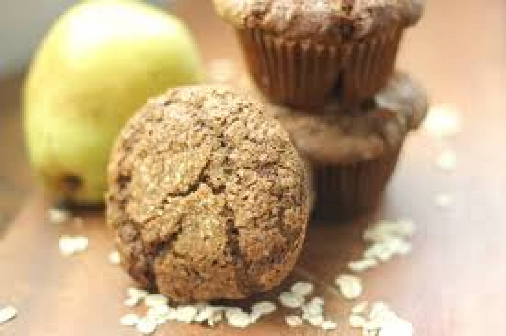 Gingerbread Pear Muffins