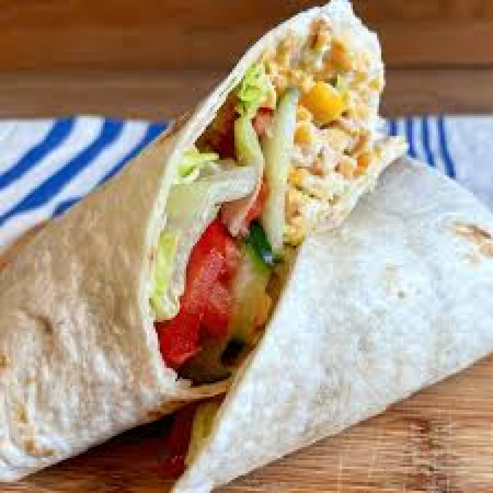 Chickpea Tuna Sandwiches, Farro Salad with Asparagus, Radishes, Beets and Olives