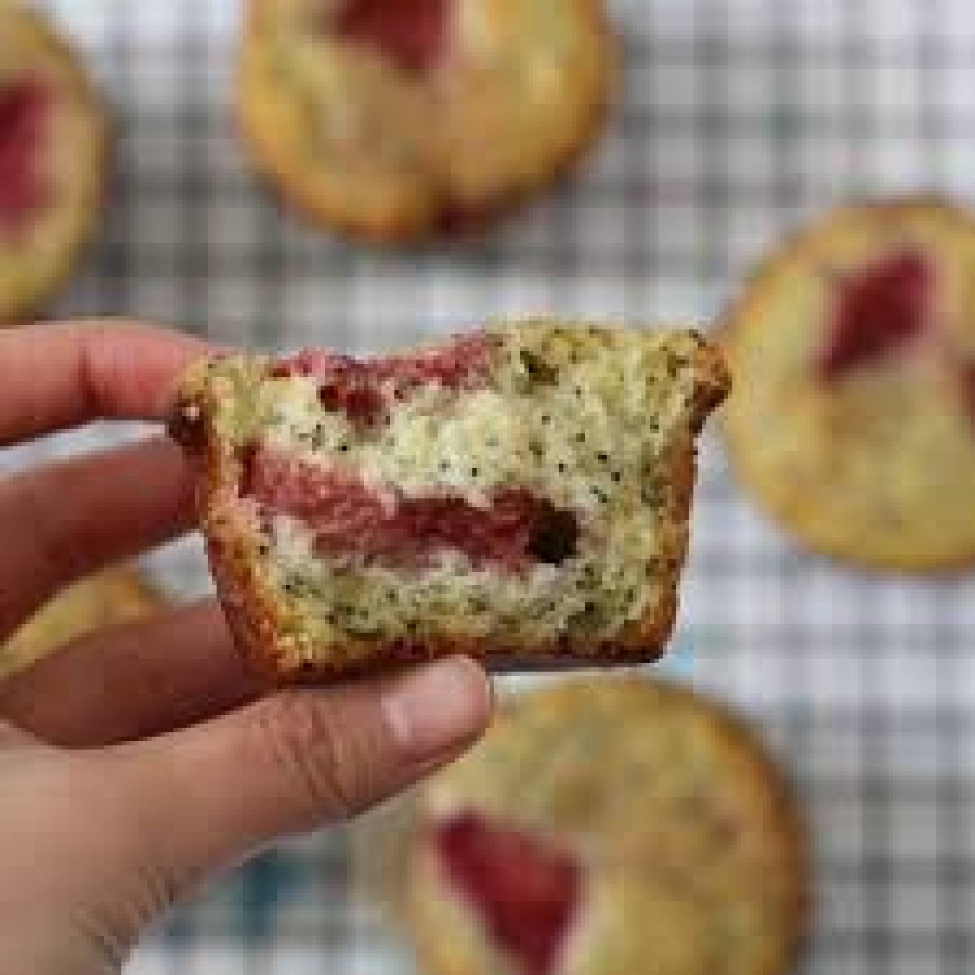 Strawberry Lemon Poppy Seed Muffins