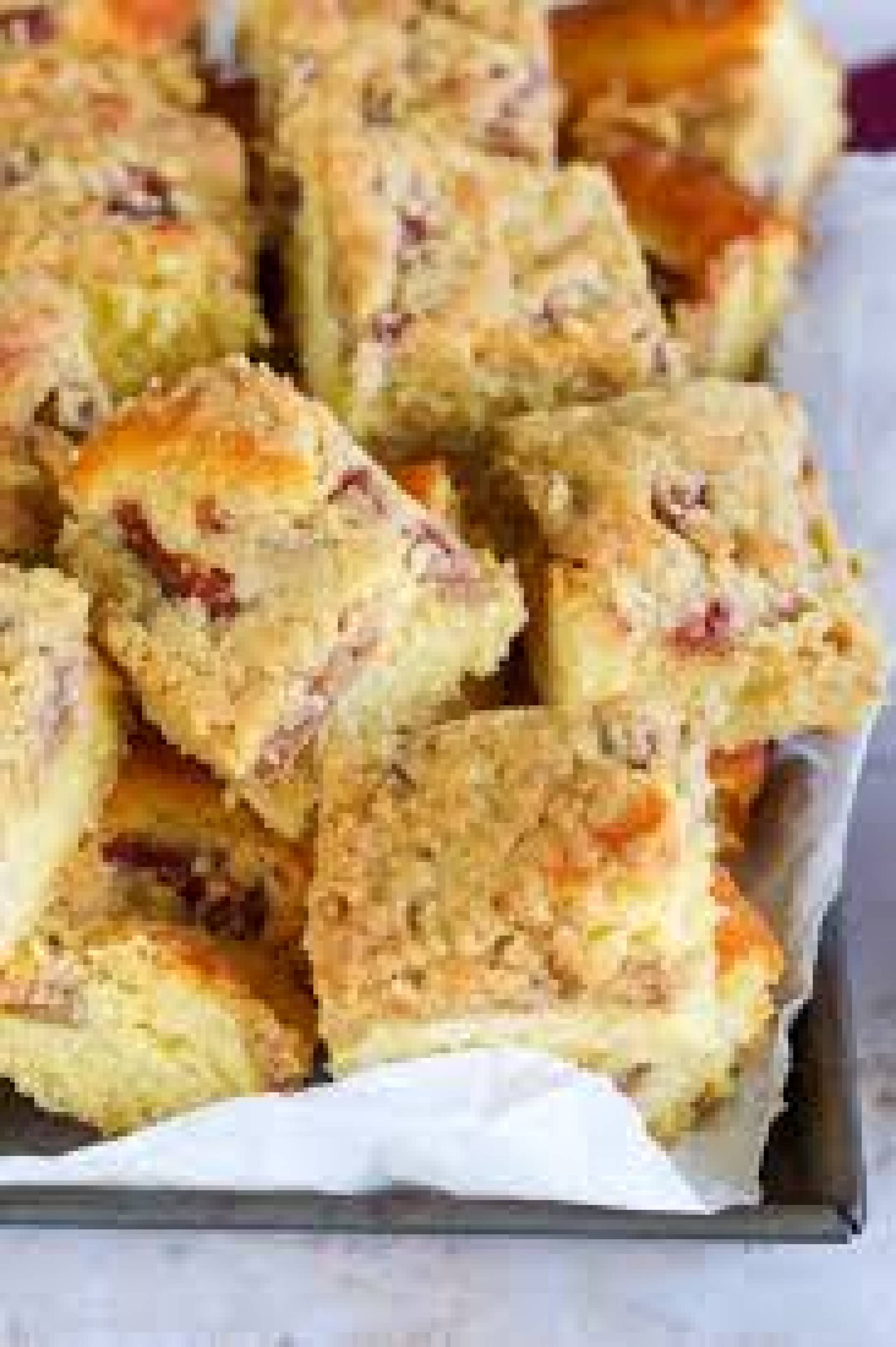 Rhubarb Orange Crumble Bars