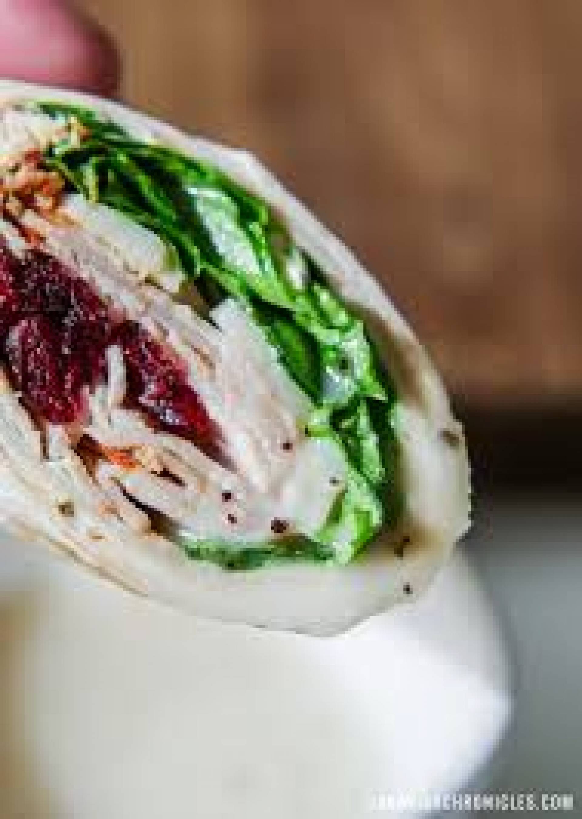 Cranberry Turkey Wrap