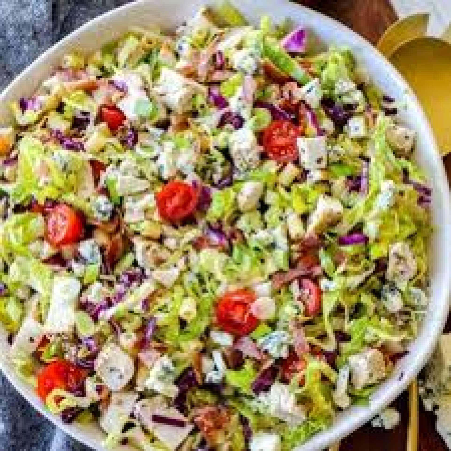 Italian Chopped Chicken Lunch Salad