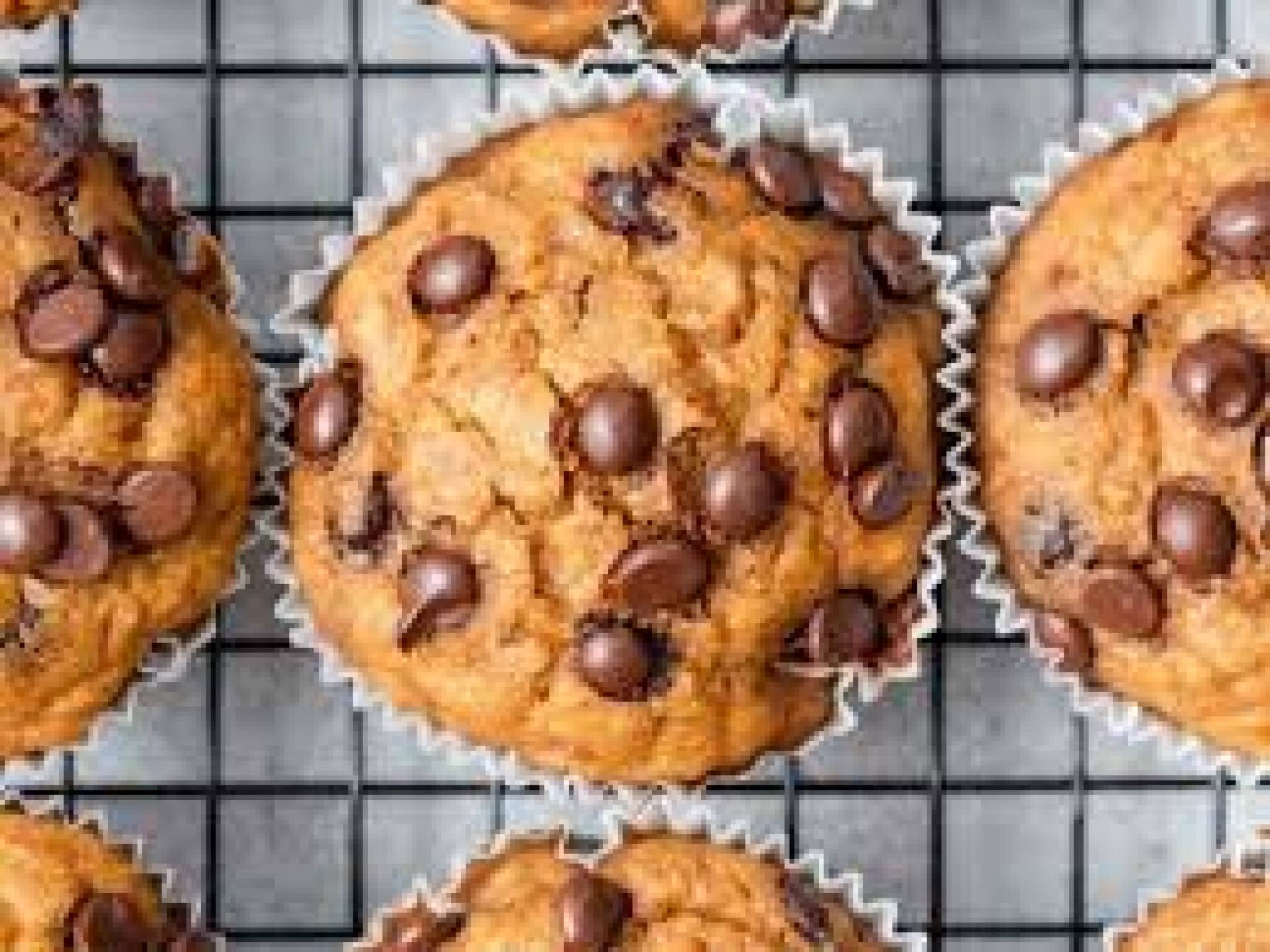 Sweet Potato Chocolate Chip Muffins