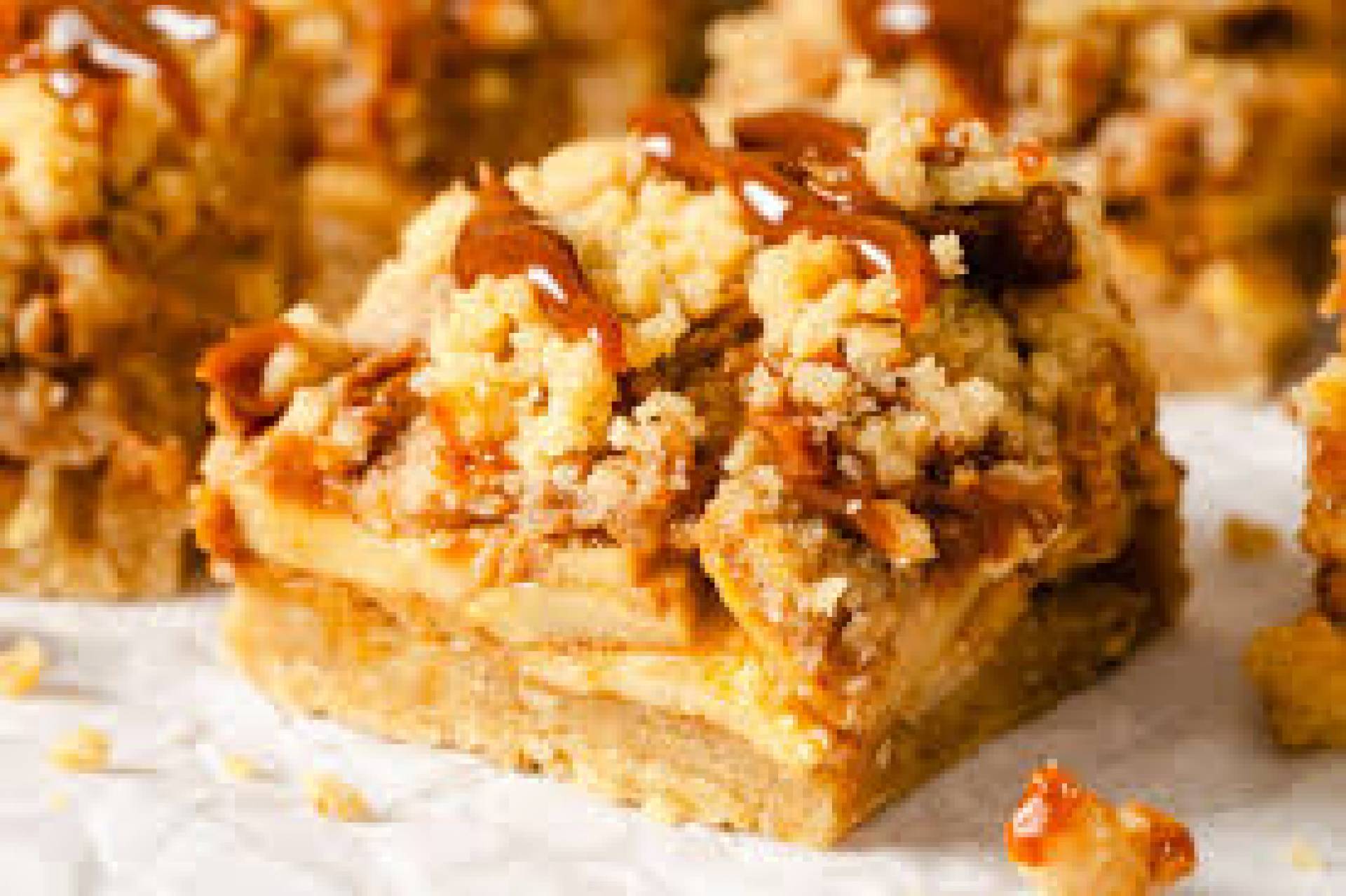 Apple Caramel Bars