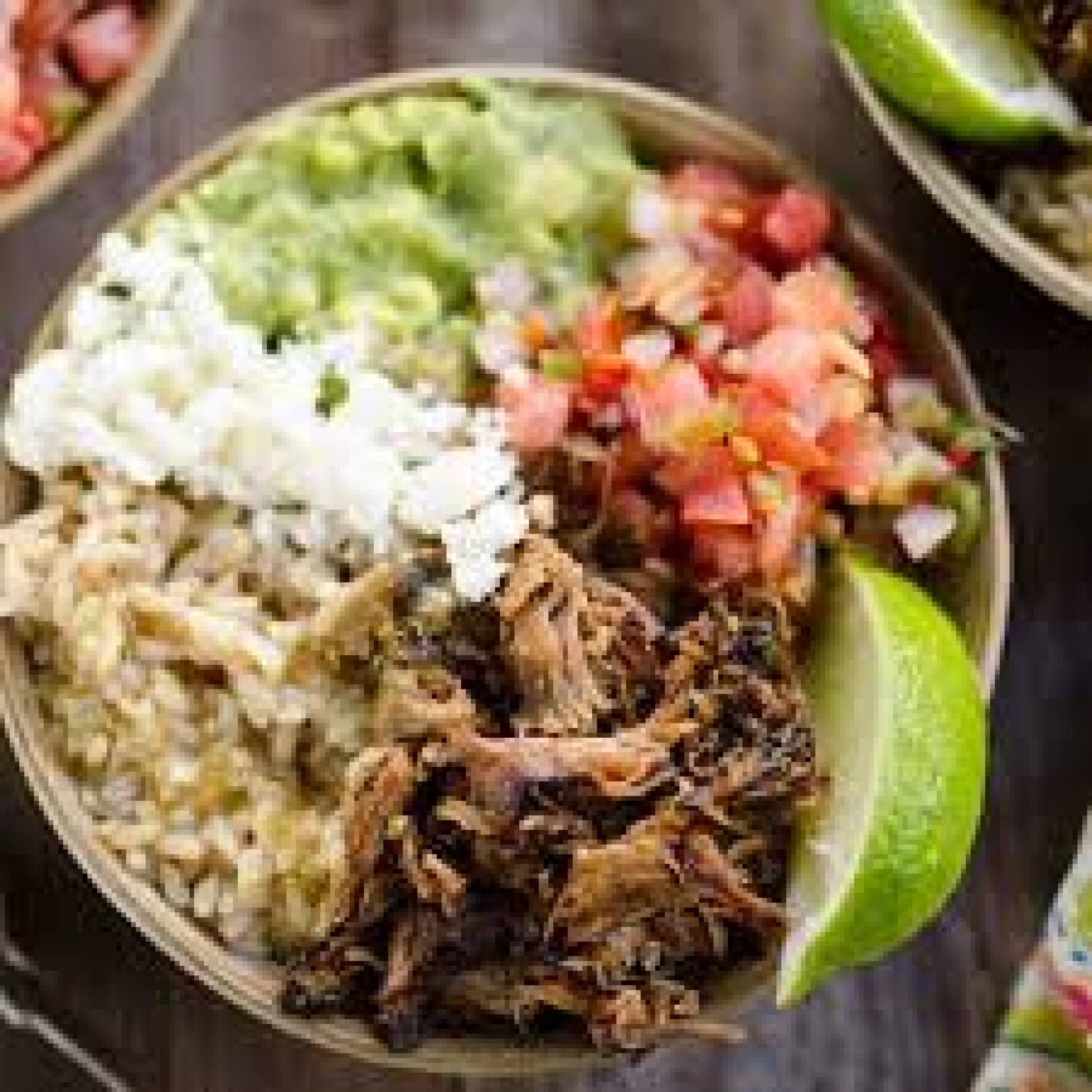 Coca Cola Carnitas, Black Beans and Rice