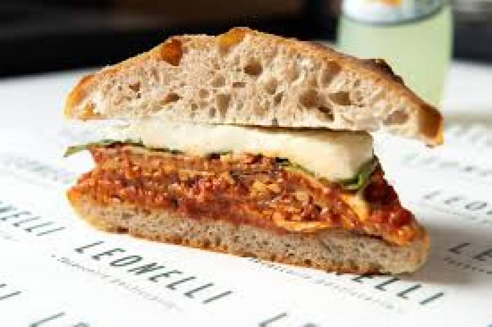 Eggplant Parmesan Sandwich, Italian Pasta Salad