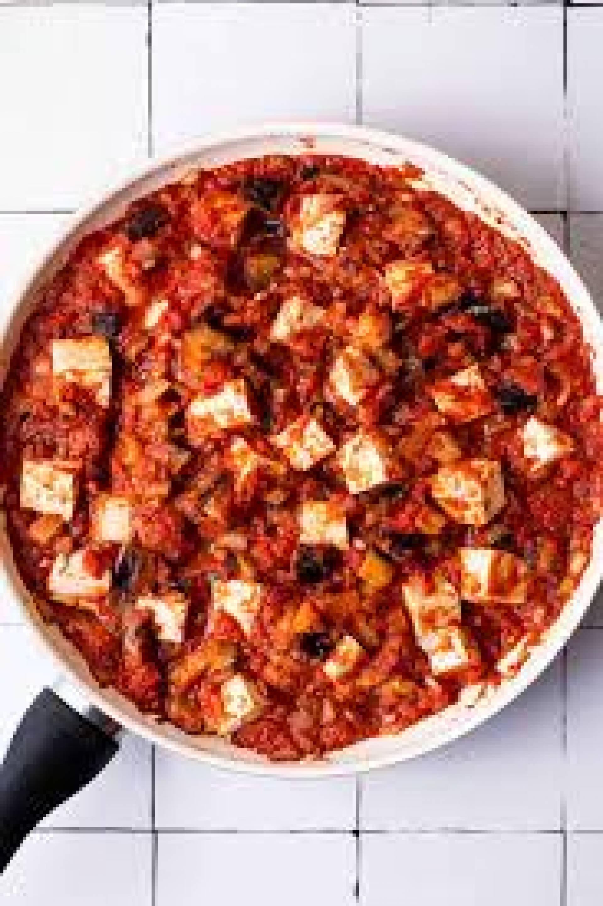 Tofu and Mushroom Shakshuka