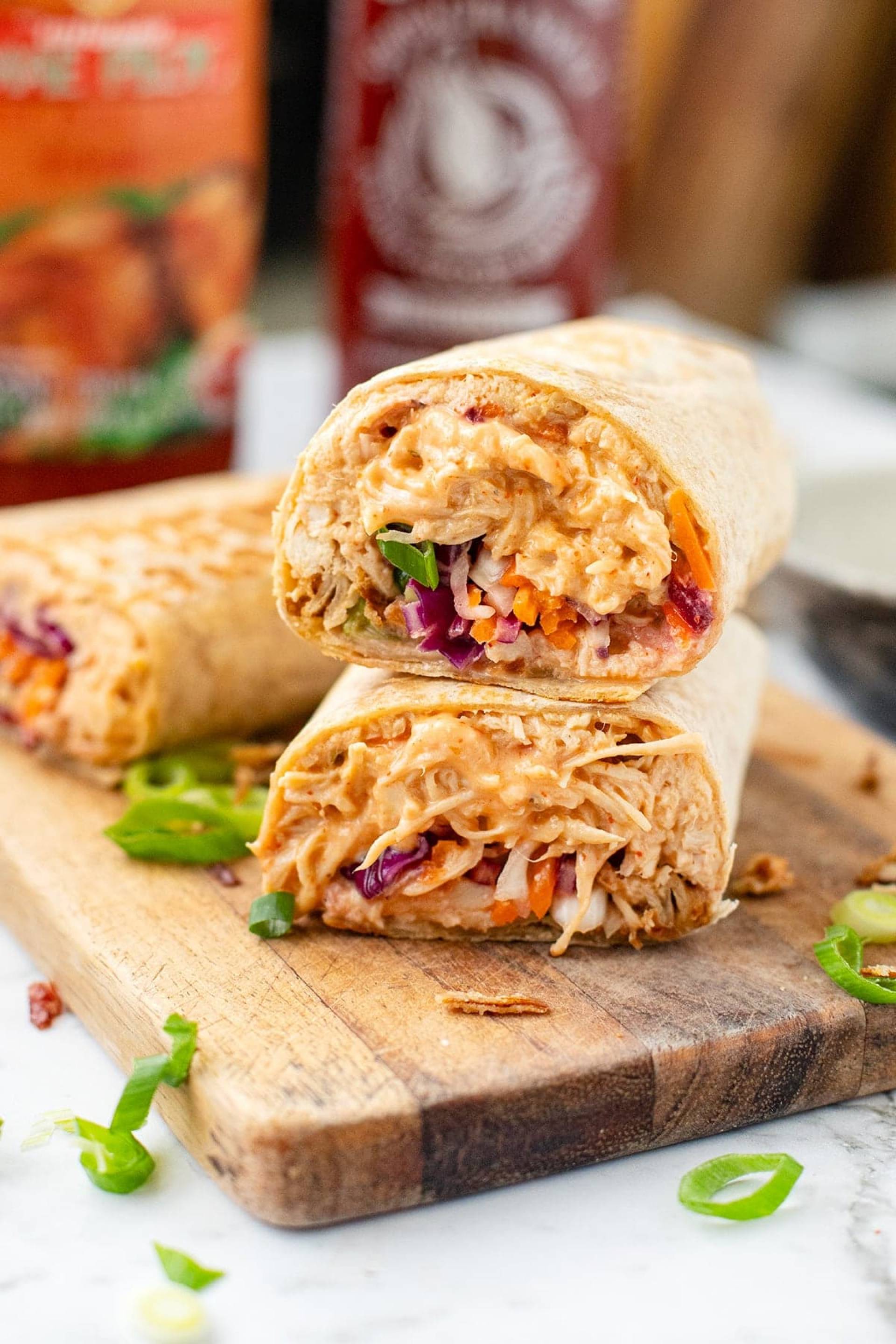 Bang Bang Chicken Wrap